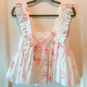 Selkie Kiss On The Lips Apron Top